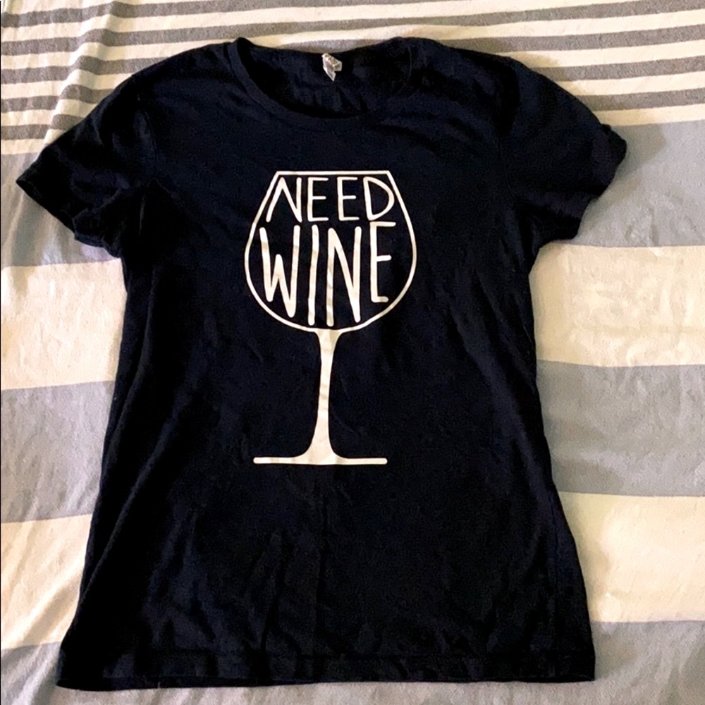 Mom Need Wine Shirt Size M onesie bundle matching set